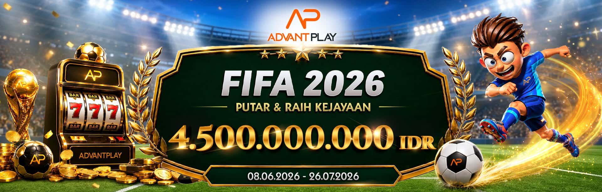 WELCOME BONUS 50% SPORTBOOK ROAD TO WORLD CUP 2026